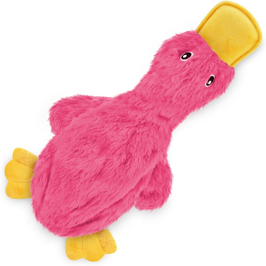 Stuffing-Free Squeaky Duck Dog Toy