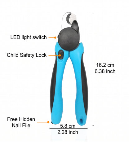 Professional Pet Nail Trimmer for Dogs & Cats